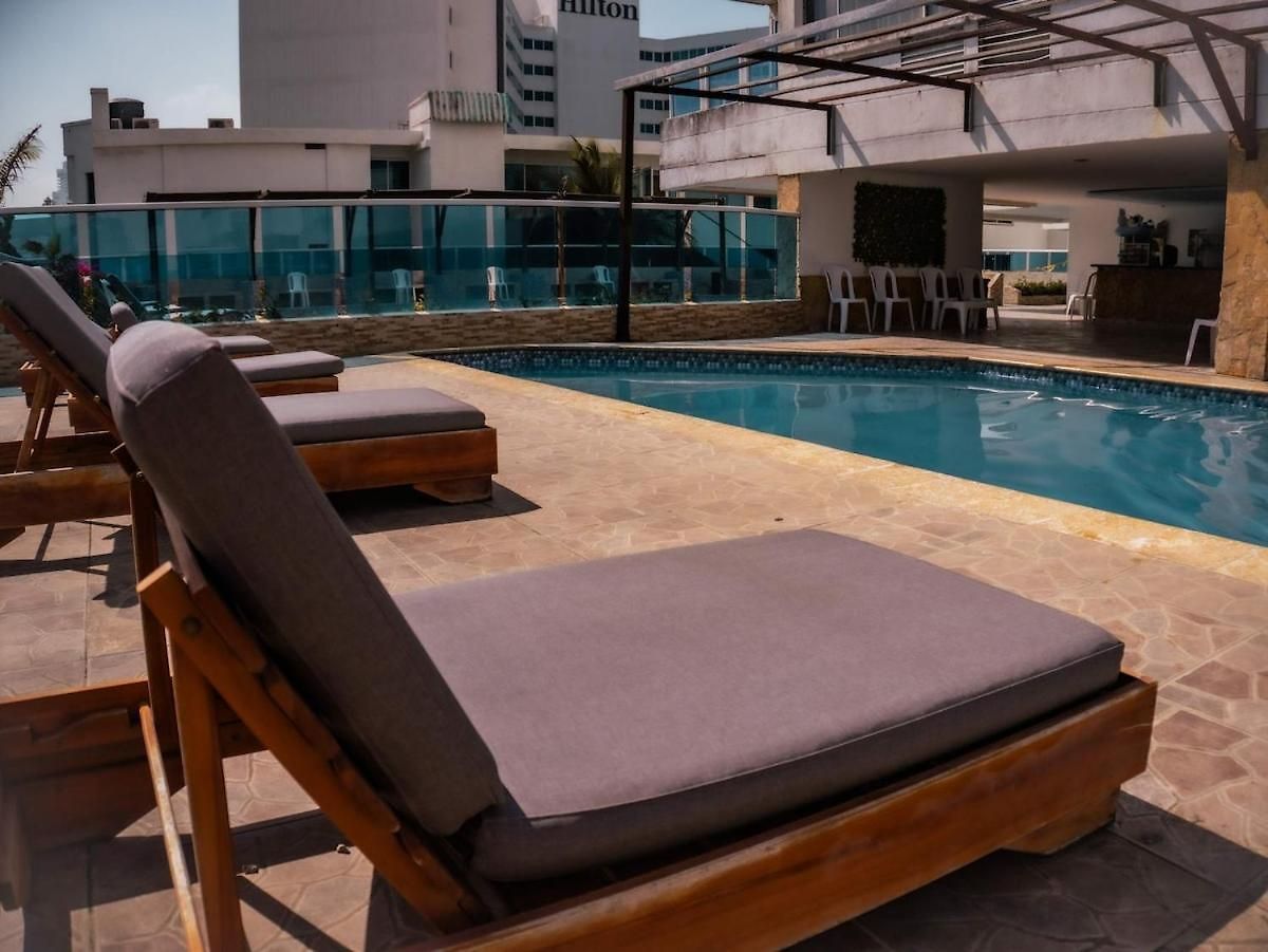 Vista Al Mar-1hab-piscina-2 Min Playa-c Historico Apartamento *